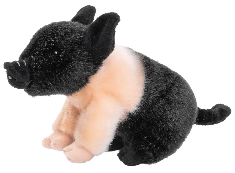 Kuscheltier Sattelschwein Geschenk für Kinder Bauernhof